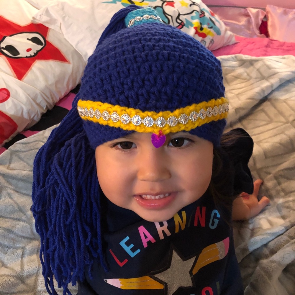 Handmade Crochet Shine Wig